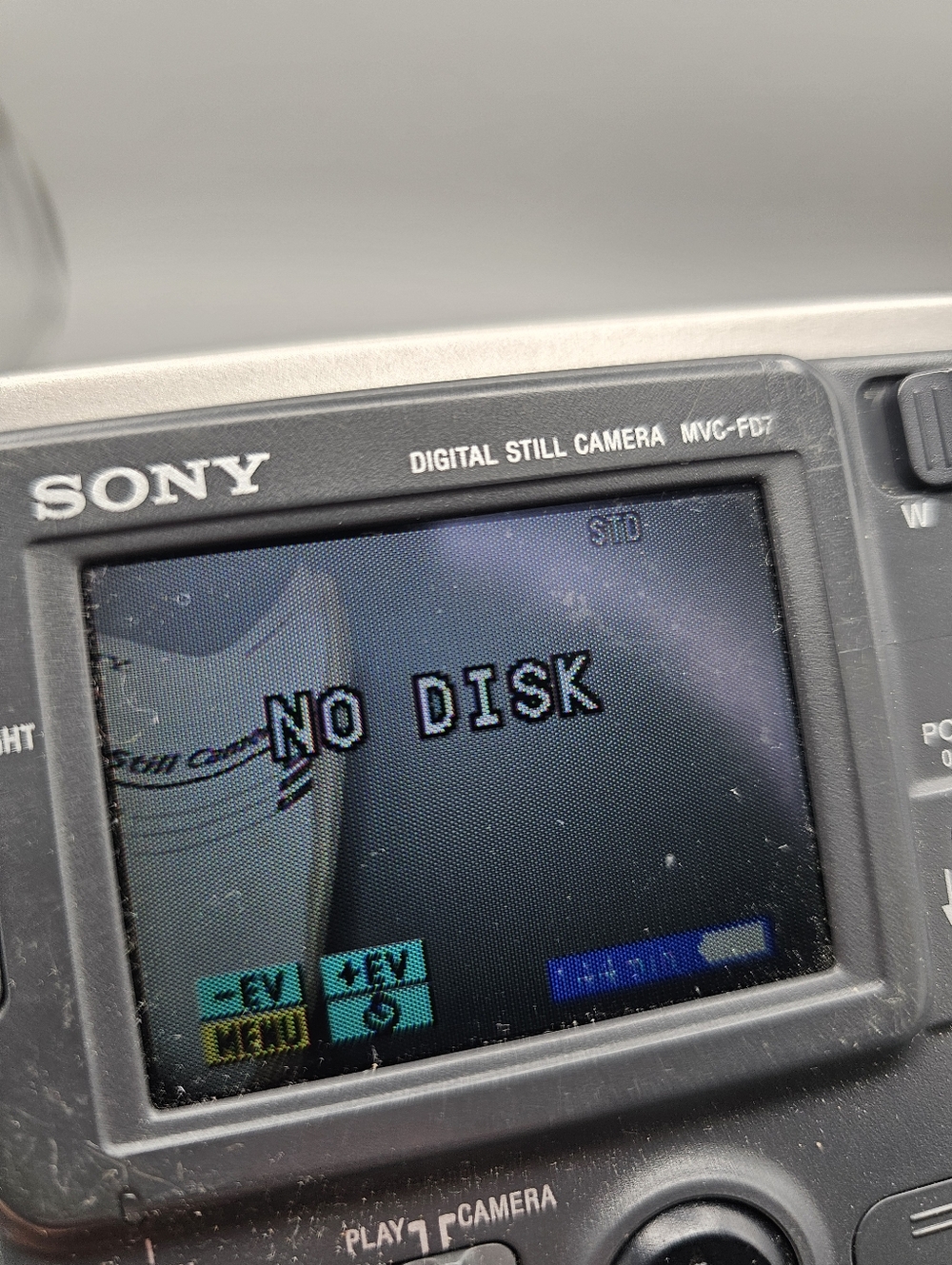 Sony Mavica MVC-FD7 Retro Floppy Disk Digital Camera 10x Zoom TESTED w/ Charger - Picture 14 of 14